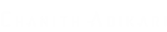 Chanith Adikari Logo
