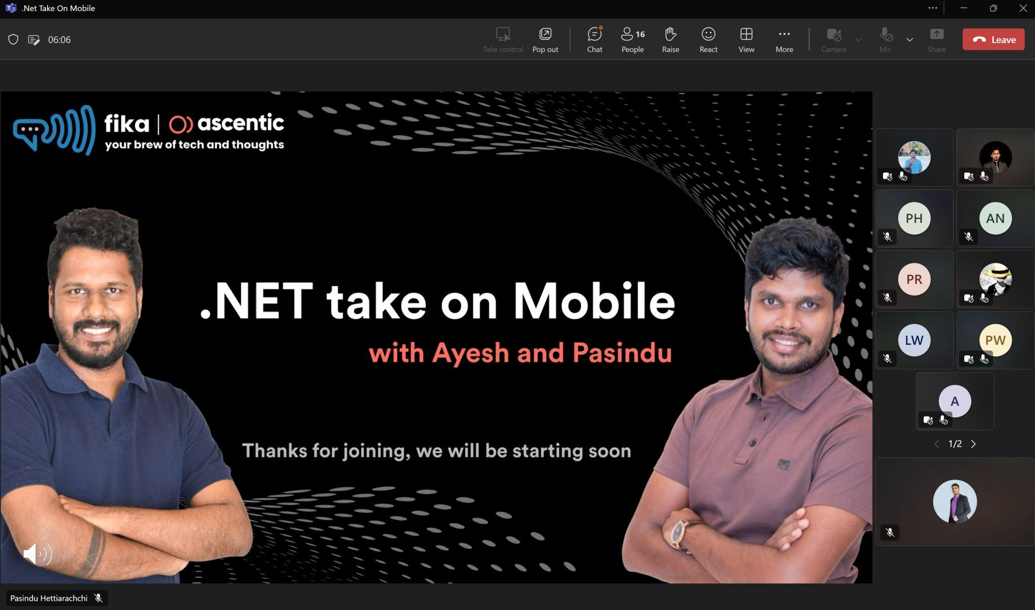 Ascentic FIKA Session photo